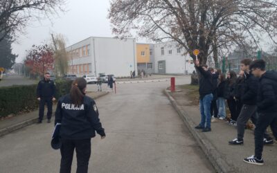 Prometni policajci u posjetu našoj školi